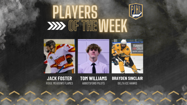 Tom Williams makes Players of the Week ending Sept 25th